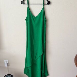 Lulus Green Midi Dress